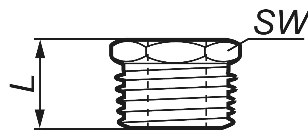 Reduzierstück  3    " x 2 1/2" Edelstahl  A4